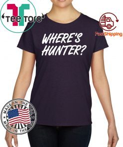 Where's Hunter Gift 2020 T-Shirt