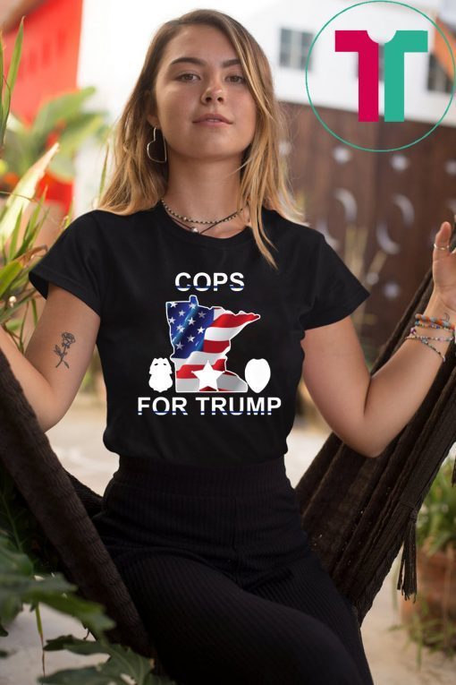 Cops For Trump Shirt For Mens Womens