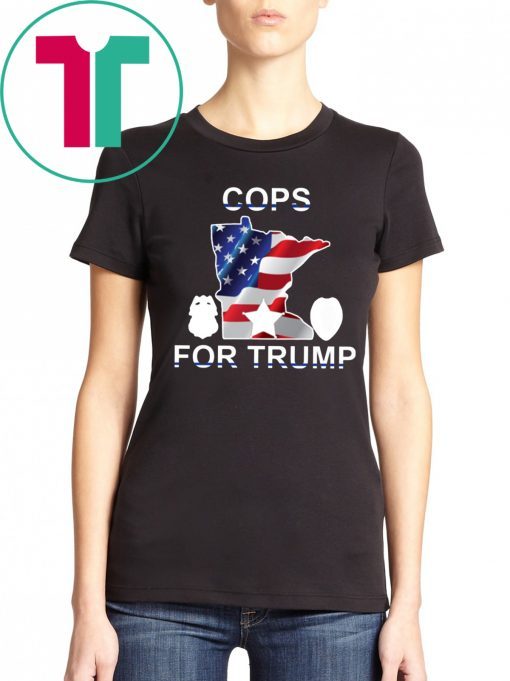 Website For Milwaukee Cops For Trump 2020 T-Shirt