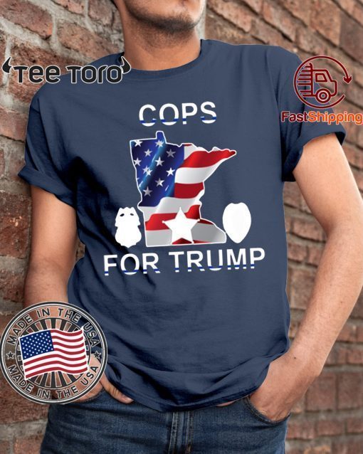 Cops For Donald Trump Minnesota Wisconsin T-Shirt