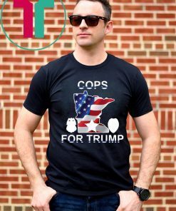 Cops For Trump Shirt For Mens Womens