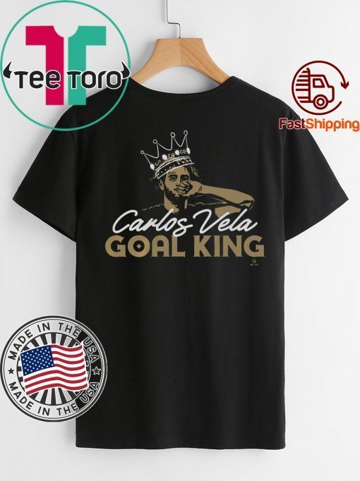 Carlos Vela Shirt - Goal King, Los Angeles, MLSPA Classic T-Shirt