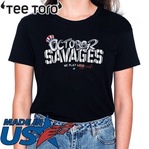 New York Savages Hunt Rings In October Classic T-Shirt