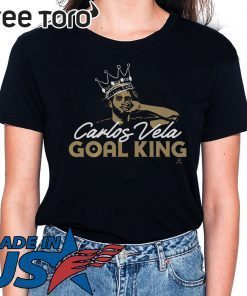 Carlos Vela Shirt - Goal King, Los Angeles, MLSPA Classic T-Shirt