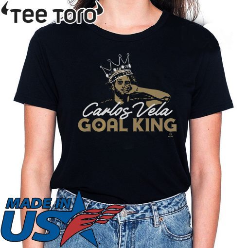 Carlos Vela Shirt - Goal King, Los Angeles, MLSPA Classic T-Shirt