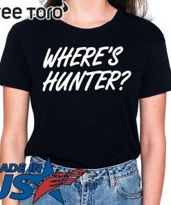 Trump 2020 Where's Hunter T-Shirt