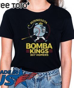 Bomba Kings Shirt - Minnesota, Officially Licensed, MLBPA Tee