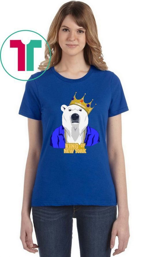 NEW YORK METS KING OF NEW YORK SHIRT PETE ALONSO - POLAR BEAR