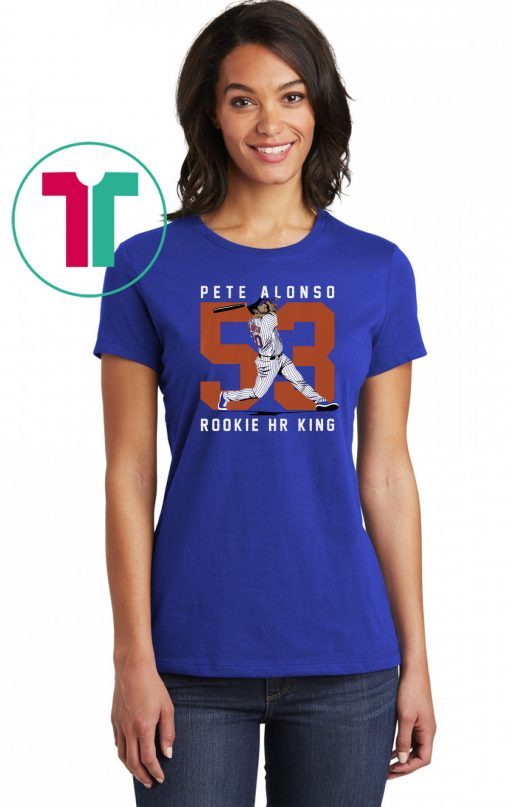 Pete Alonso Shirt, Rookie Home Run King T-Shirt