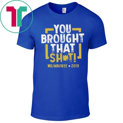 Craig Counsell Shirt - You Brough That, Milwaukee, MLBPA