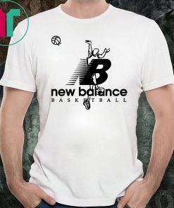 Kawhi Leonard Shoot Basketball New Balance Tee Shirt
