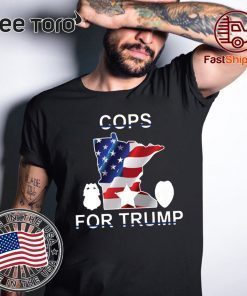 Cops For Trump Wisconsin T-Shirt minneapolis police