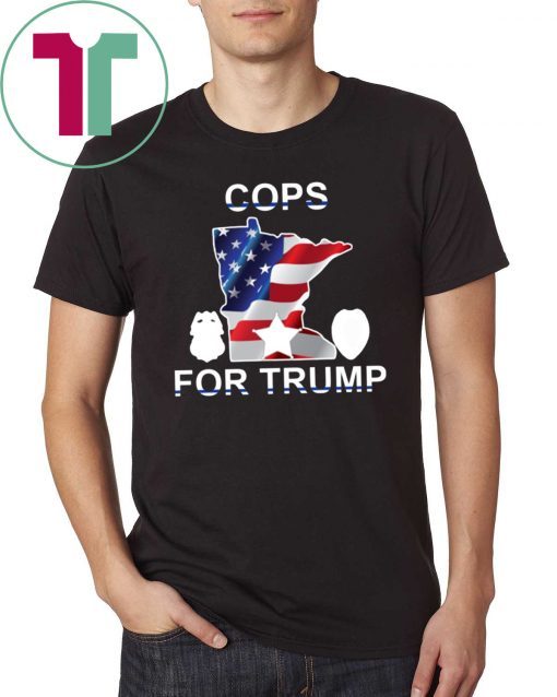 Cops for Trump Vote Donald Trump 2020 Shirt For Mens Womens