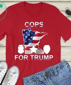 How Can I Buy Cops For Trump T-Shirt For Mens Womens