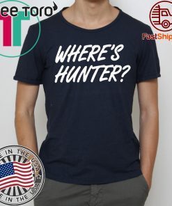 Offcial Where’s is Hunter T-Shirt