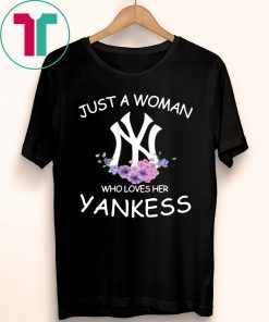 Just A Girl Who Loves Her Yankees Offcial T-Shirt