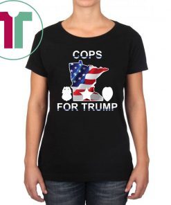 Cops for Trump Vote Donald Trump 2020 Shirt For Mens Womens