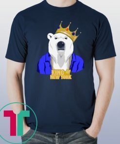 NEW YORK METS KING OF NEW YORK SHIRT PETE ALONSO - POLAR BEAR