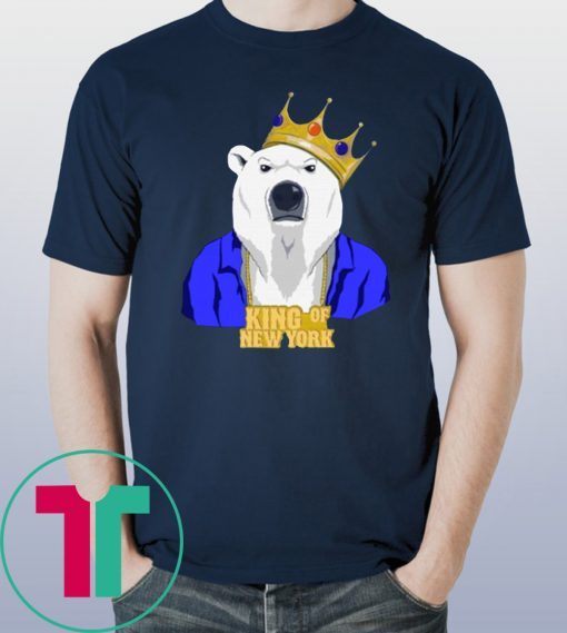 NEW YORK METS KING OF NEW YORK SHIRT PETE ALONSO - POLAR BEAR