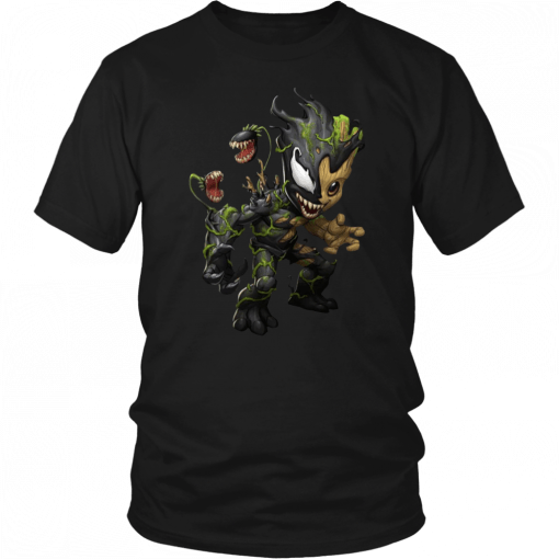 Venom and Groot Holloween T-Shirt