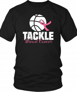 Basketball Tackle Breast Cancer T-Shirt