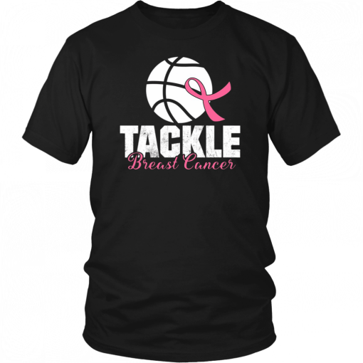 Basketball Tackle Breast Cancer T-Shirt