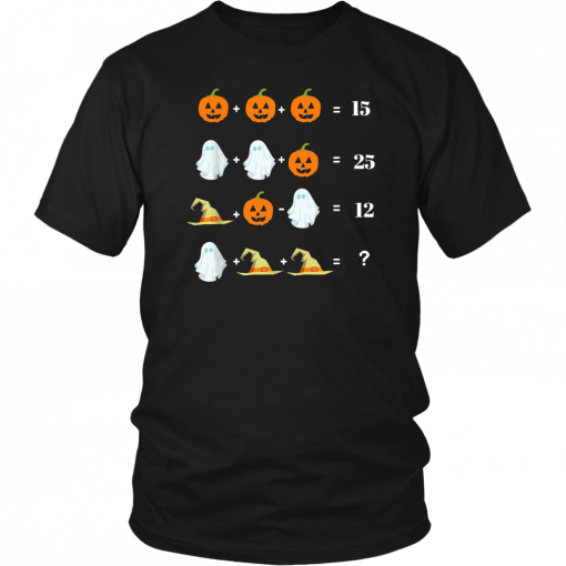 Halloween Math Equations T-Shirt