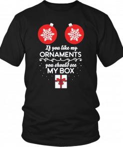 If you like my Ornaments you should see my box Christmas T-Shirt