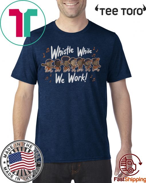 MLBPA Officially Licensed Whistle While We Work Shirt