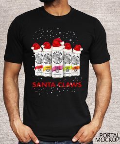 White Claw Santa Claws Hard Seltzer Christmas Gift T-Shirt