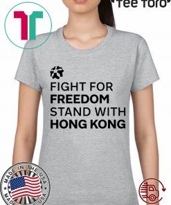 Fight For Freedom Stand With Hong Kong Offcial T-Shirt