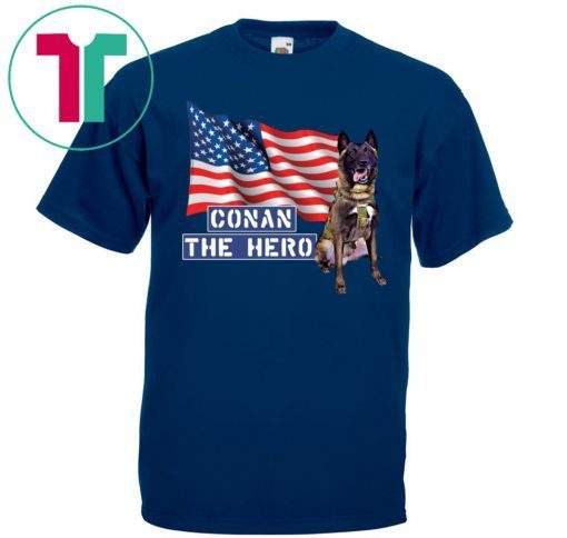 Zero Bark Thirty Conan The Hero Offcial Tee Shirt