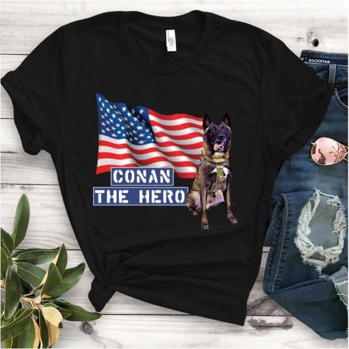 Zero Bark Thirty Conan The Hero t-shirts