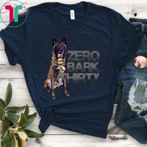 Zero Bark Thirty t-shirts