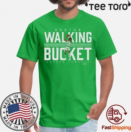 Carsen Edwards Shirt - Walking Bucket, NBPA Licensed Offcial Tee