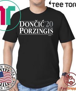 Doncic-Porzingis 2020 Shirt - NBPA Officially Licensed