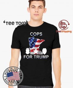 Cops For Trump Wisconsin T-Shirt minneapolis police