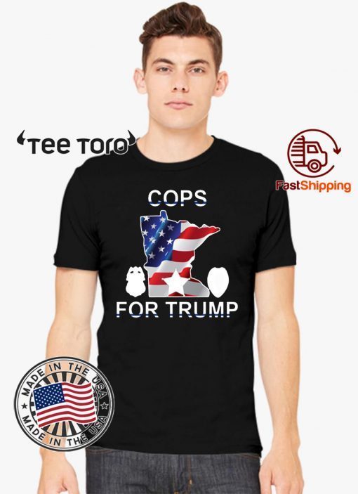 Cops For Trump Wisconsin T-Shirt minneapolis police