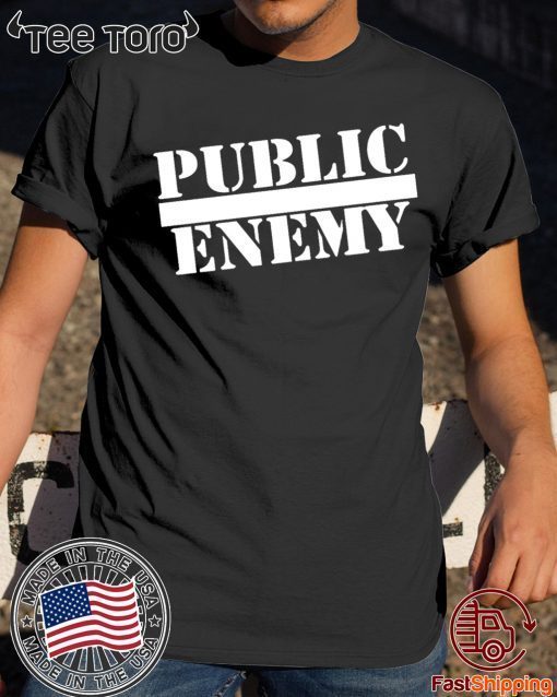 Public Enemy Black T-Shirt Public enemy T Shirt