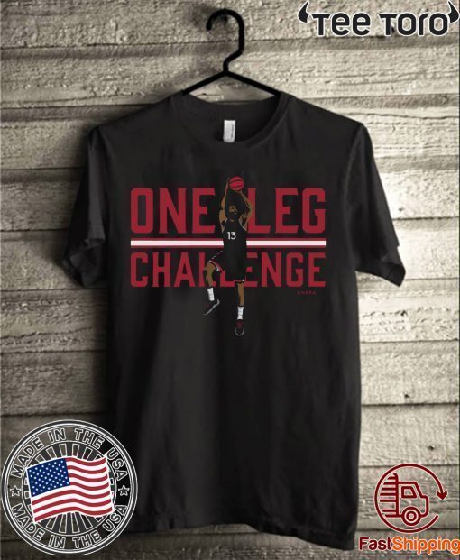 James Harden Shirt - One-Leg Challenge, NBPA Licensed Offcial Tee