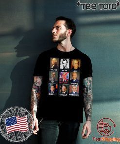 Thank You All For Being Such Great Presidents Not Trump T-Shirt