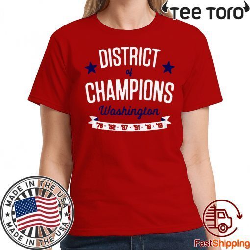 DISTRICT OF CHAMPIONS UNISEX T-SHIRT