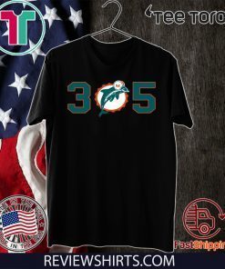 305 T-SHIRT MIAMI DOLPHINS TEE SHIRT