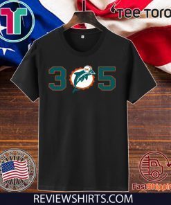 305 T-SHIRT MIAMI DOLPHINS TEE SHIRT