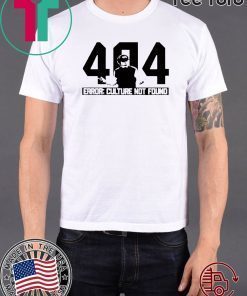 Offcial 404 Culture Not Found T-Shirt