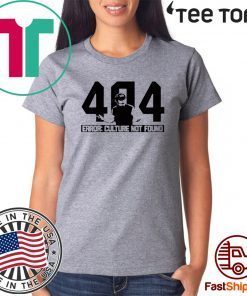 Offcial 404 Culture Not Found T-Shirt