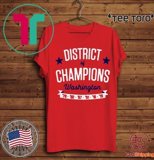 DISTRICT OF CHAMPIONS UNISEX T-SHIRT
