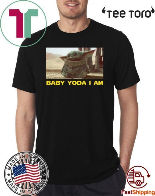 BABY YODA I AM BABY YODA CLASSIC T-SHIRT