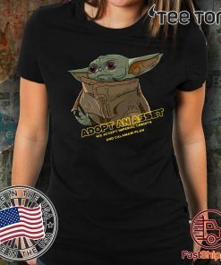 Baby Yoda Adopt An Asset Shirt T-Shirt