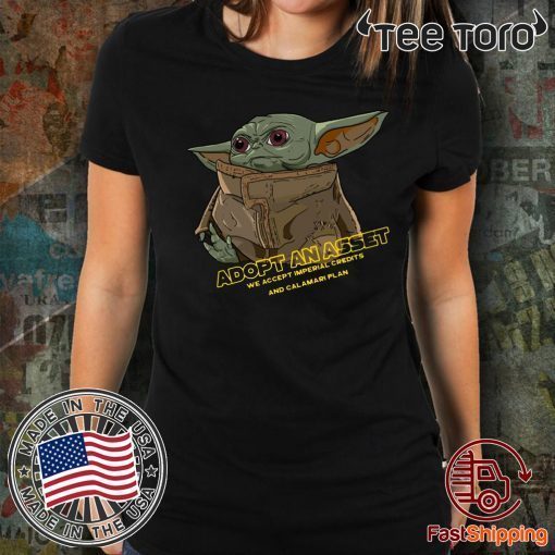 Baby Yoda Adopt An Asset Shirt T-Shirt